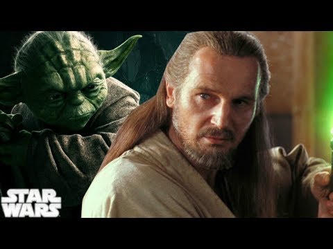 Why Yoda FEARED Qui-Gon Jinn Would Fall to the Dark Side (Canon) - Star Wars 1