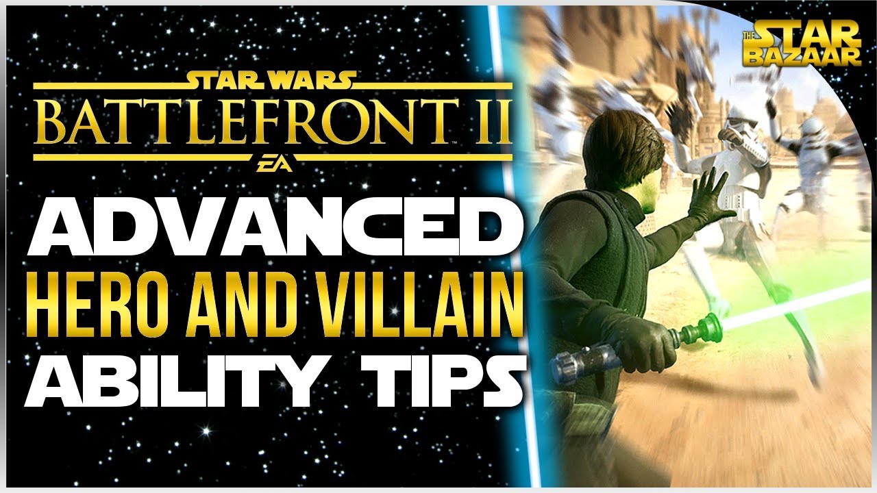 9 MUST KNOW Advanced Hero Ability Tips | Star Wars Battlefront 2 Tips 1