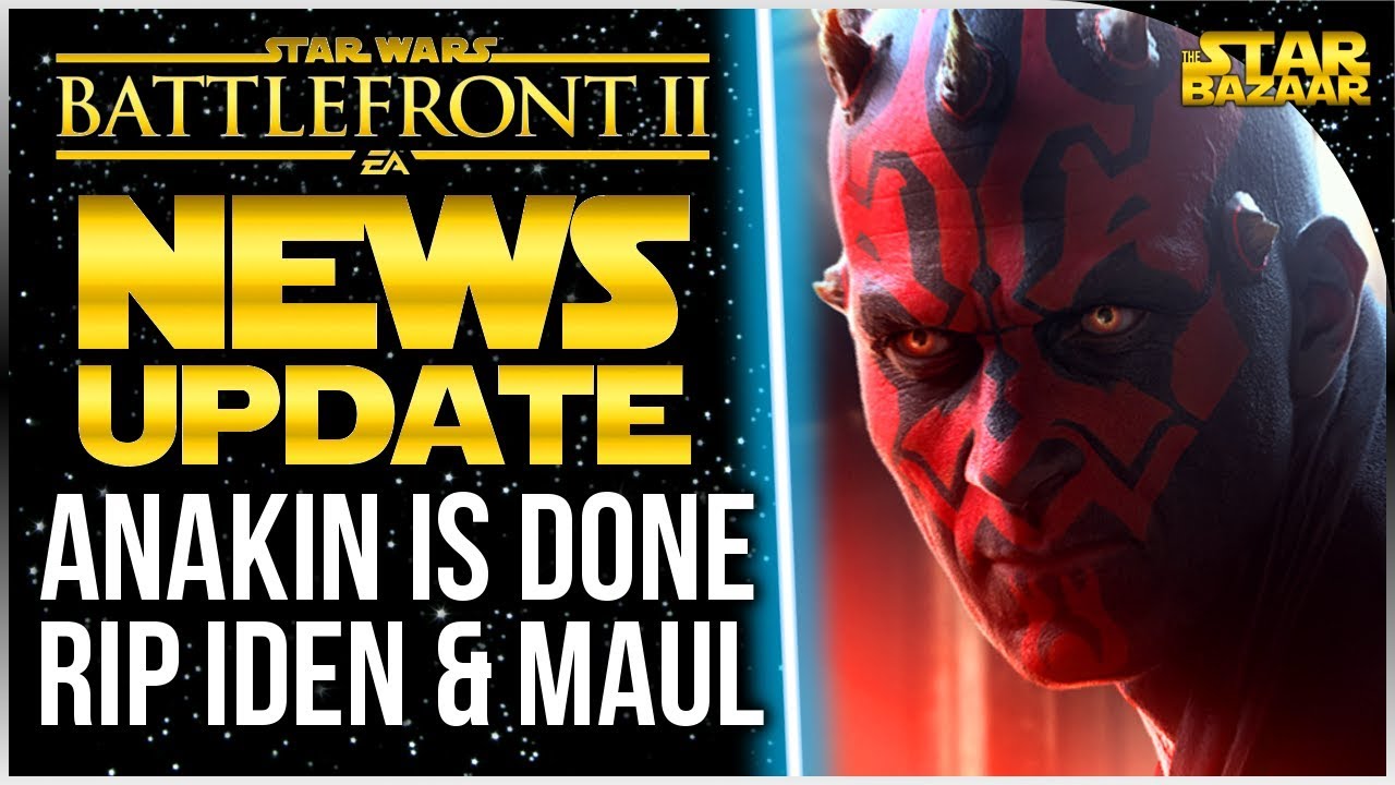 Anakin Is Useless Now, RIP Iden & Darth Maul | Star Wars Battlefront 2 Update 1