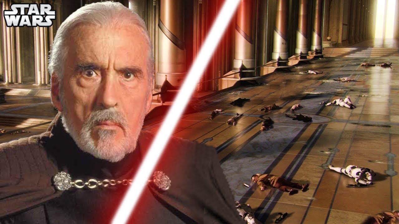 DOOKU SAW ORDER 66!! [CANON] - Star Wars Explained 1