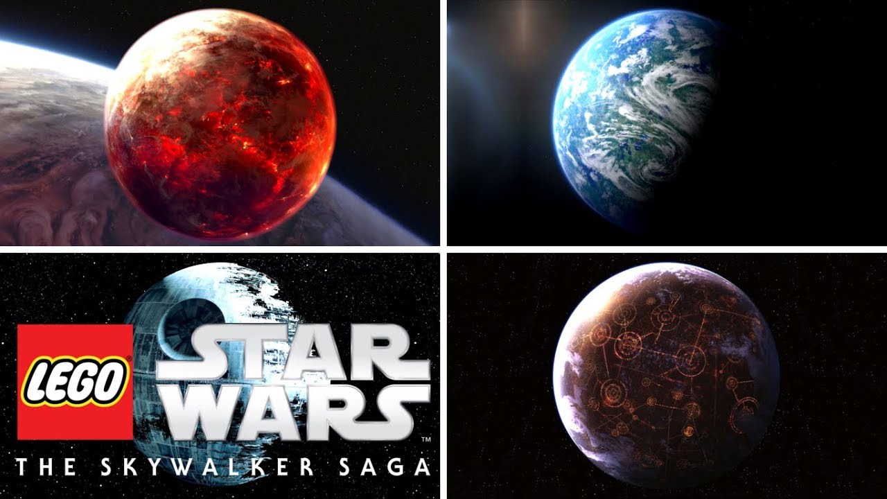 LEGO Star Wars: The Skywalker Saga - HUB Worlds, Lightsaber Combat Detailed! 1