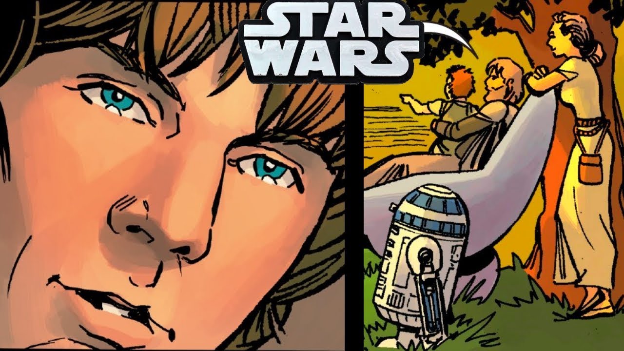 LUKE HAS A NEW WIFE AND FAMILY!!(CANON) - Star Wars Comics Explained 1