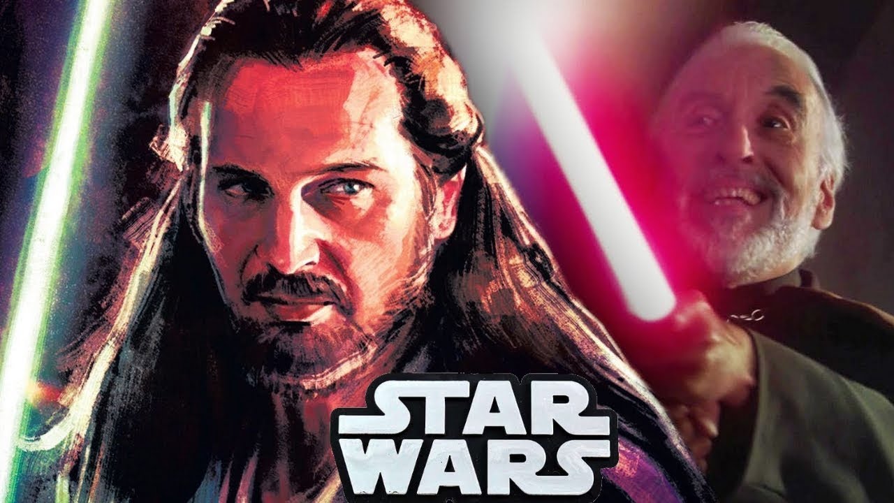 What Dooku SAID About Qui-Gon's Death!!(CANON) - Star Wars Comics Explained 1