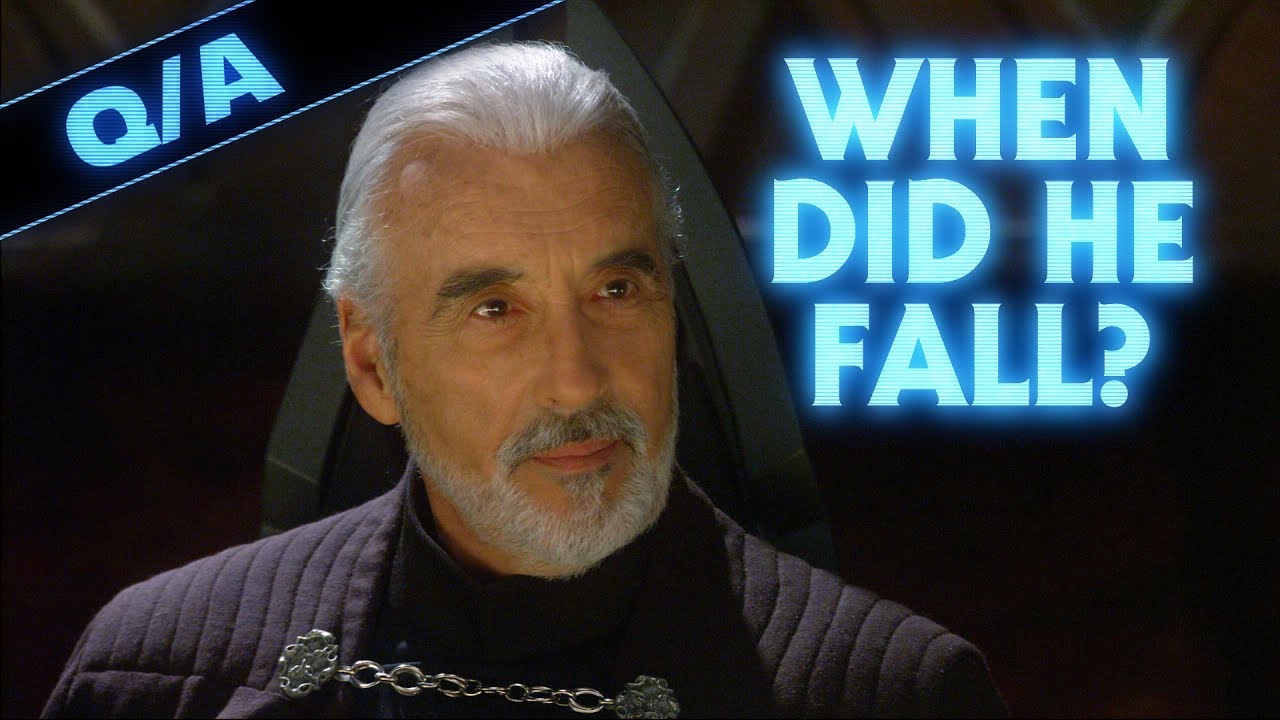 When Did Count Dooku Fall to the Dark Side - Star Wars Explained Weekly Q&A 1