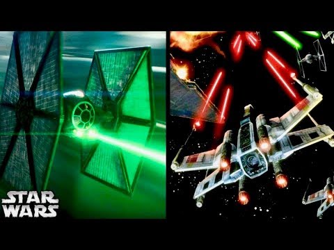 Why TIE Fighters Shot Green Bolts and X-wings Shot Red Bolts (Canon) 1