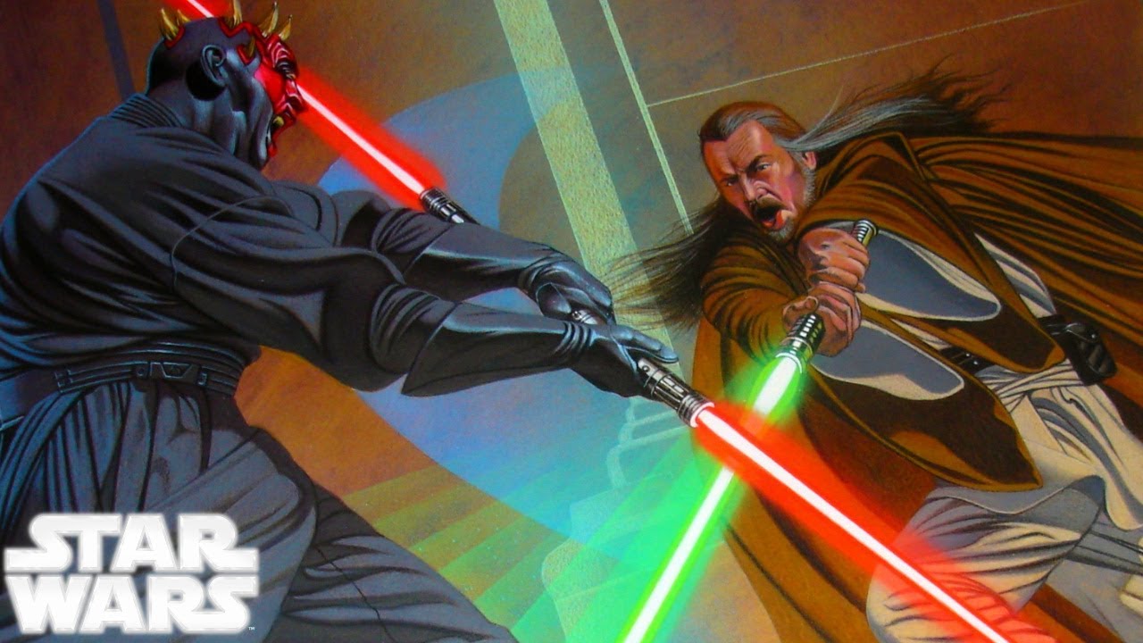 DARTH MAUL Himself Explains Why He Almost Lost To Qui-Gon Jinn - Star Wars 1