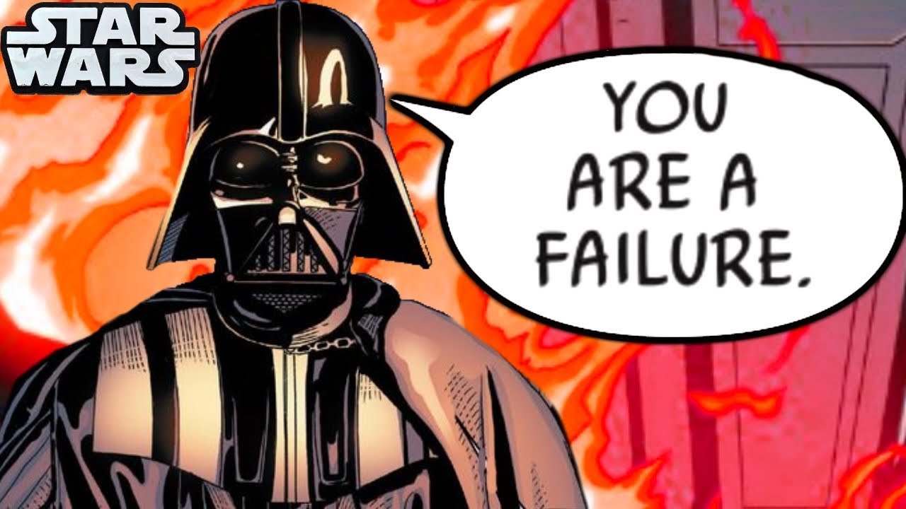 Darth Vader CALLS Obi-Wan a FAILURE!!(CANON) - Star Wars Comics Explained 1