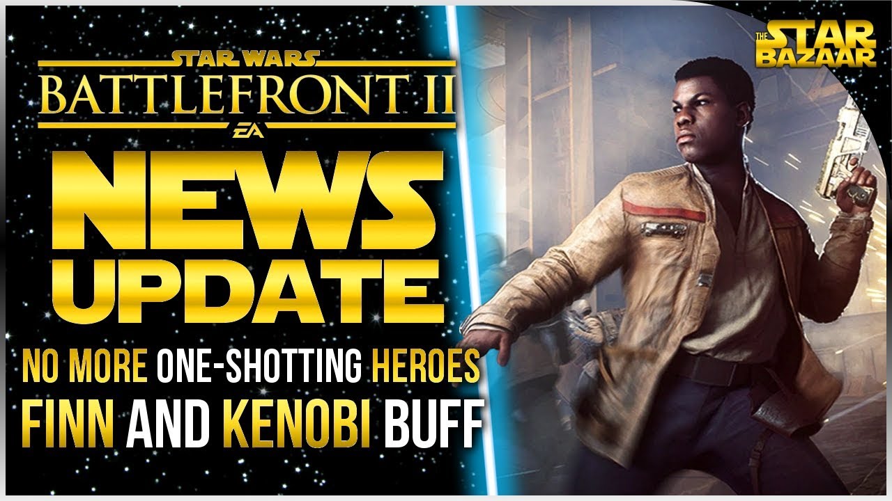 Finn Health On Kill, New Milestones, Obi-Wan Buff | Star Wars Battlefront 2 Update 1