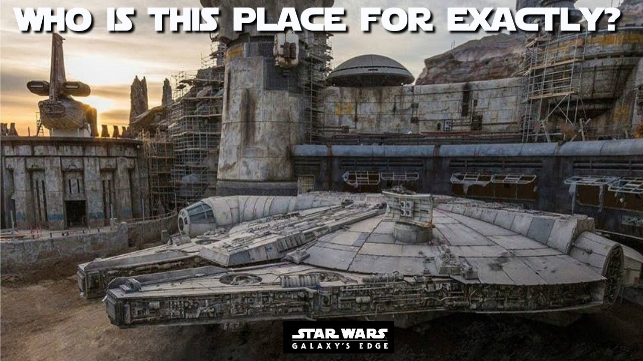 Has Star Wars: Galaxy's Edge backfired for Disney? Where have the crowds gone? 1