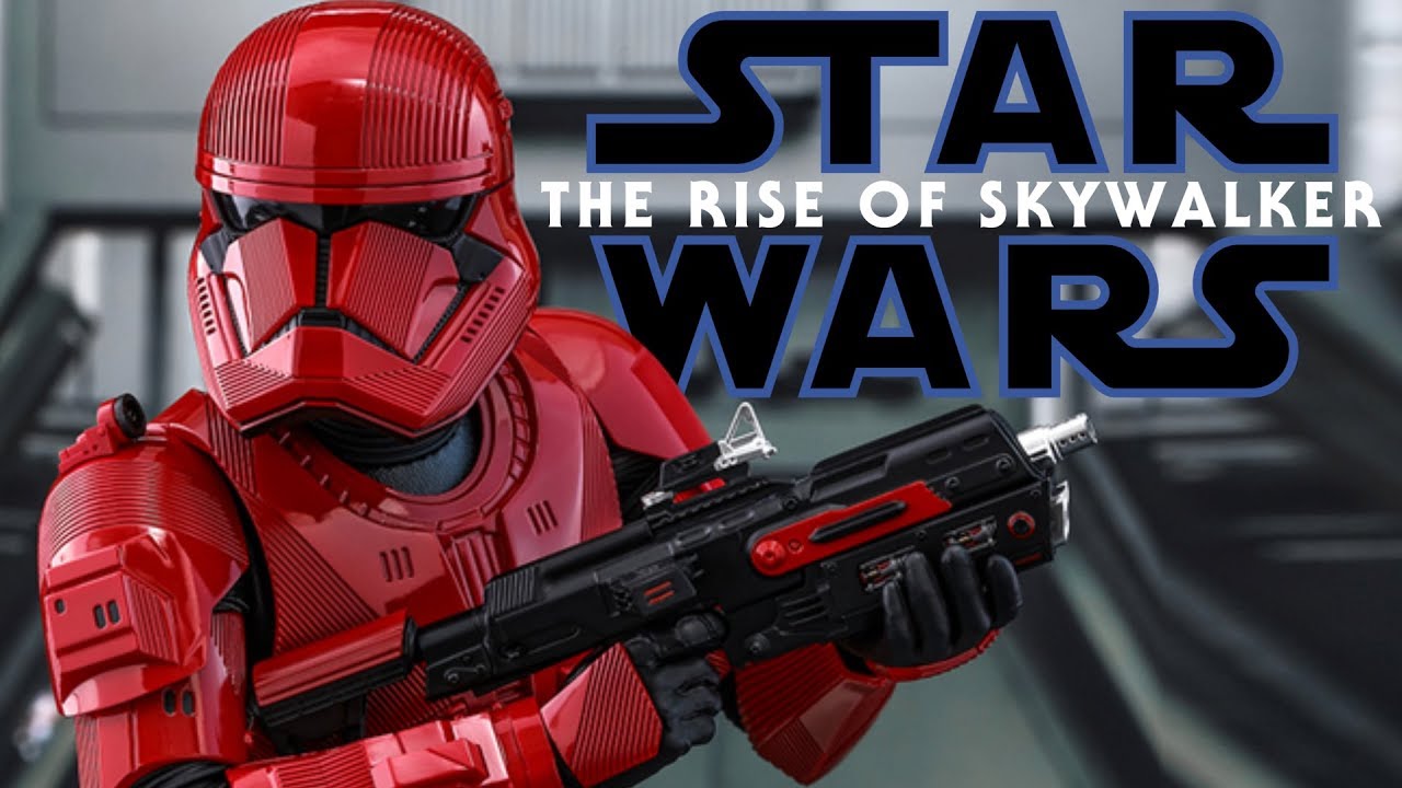 SITH TROOPER REVEALED - The Rise of Skywalker New Stormtrooper Reaction 1