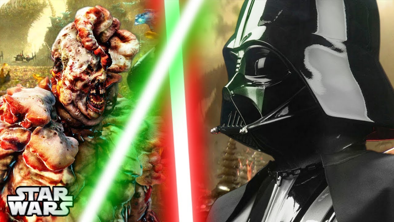 VADER FIGHTS A NEW JEDI...he's a fungus [CANON] - Star Wars Explained 1
