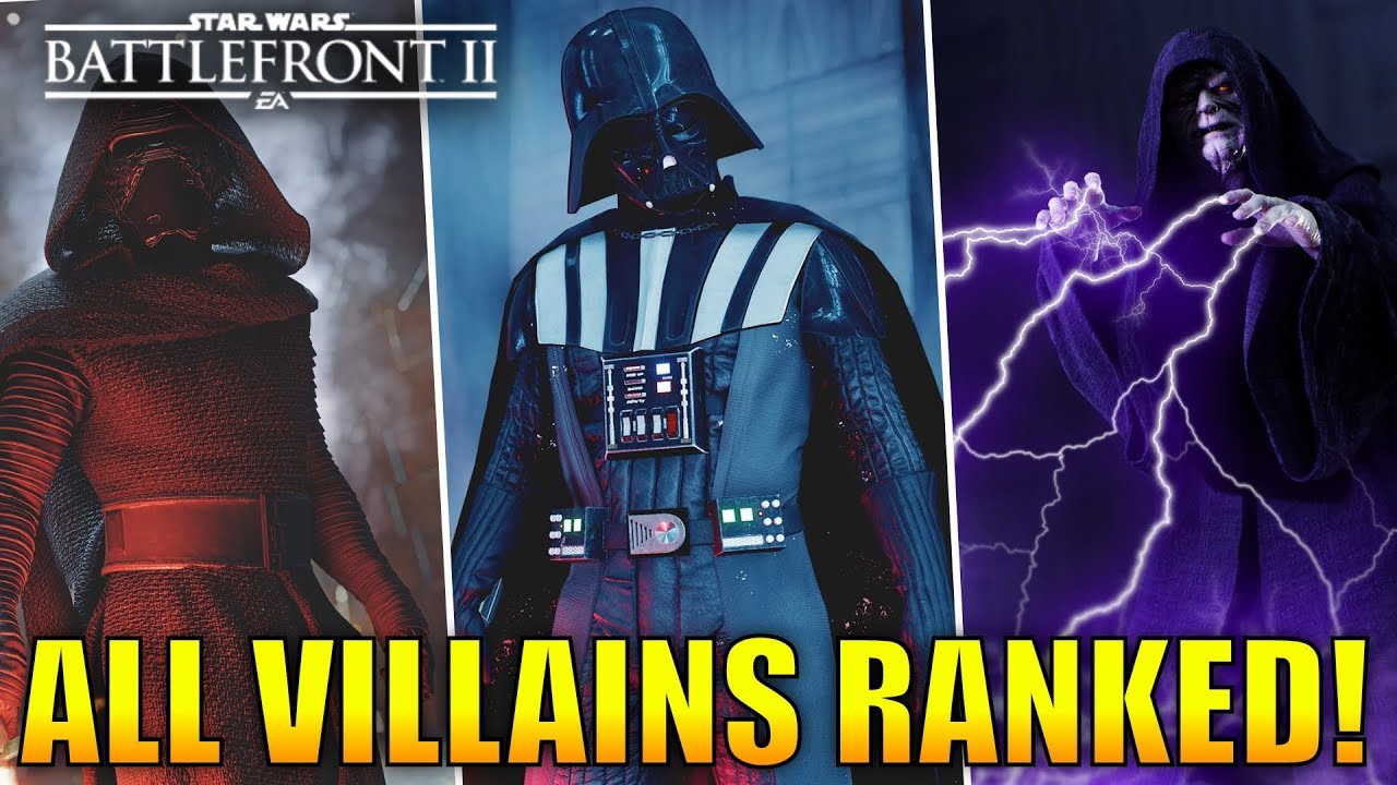 All Villains Ranked from Worst to Best! (Updated) - Star Wars Battlefront II 1
