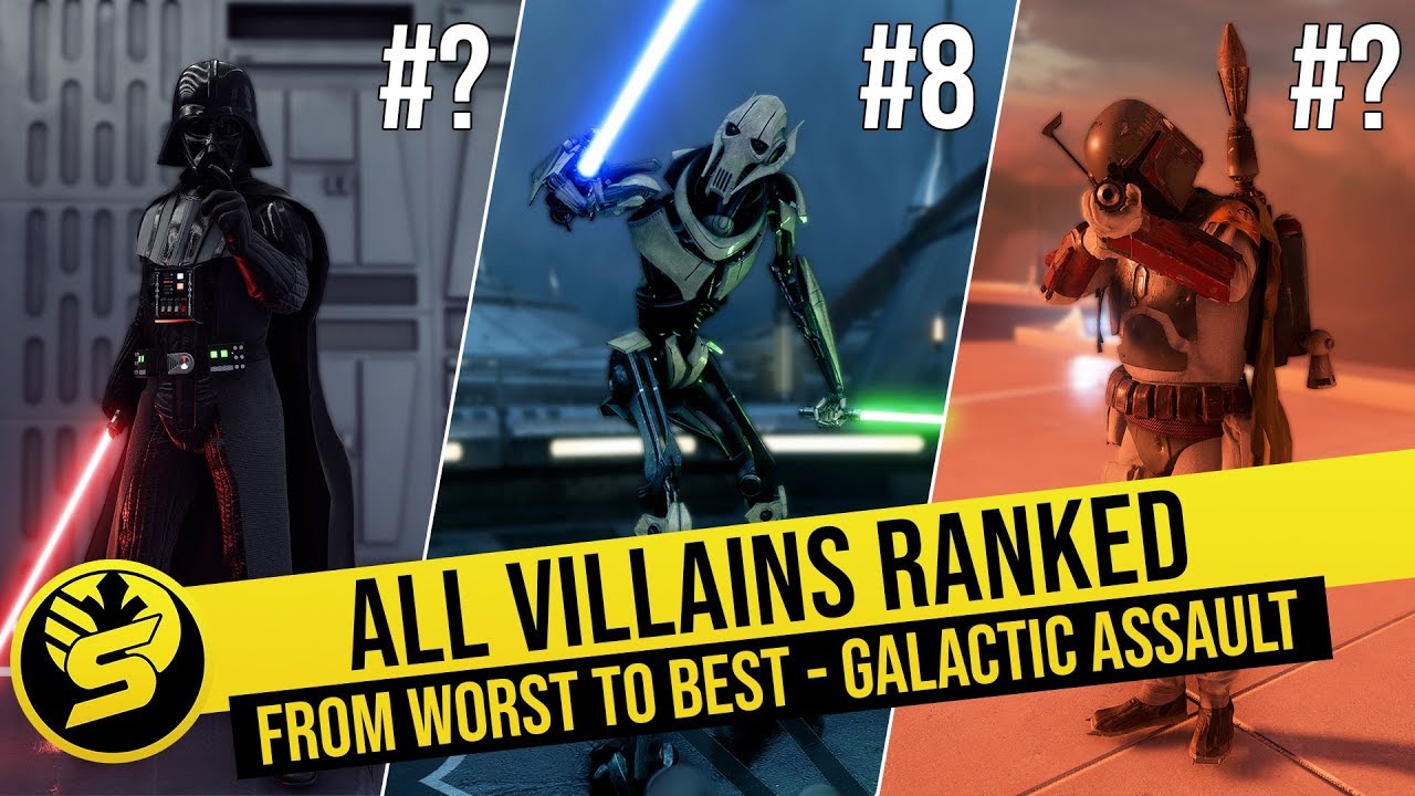 All Villains Ranked from Worst to Best (August - 2019) | STAR WARS Battlefront II 1