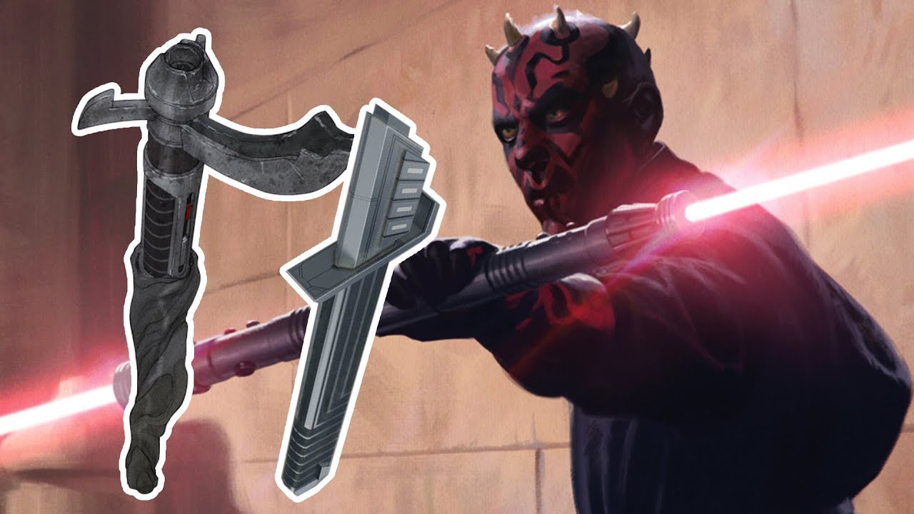 Every Lightsaber Wielded by Darth Maul 1