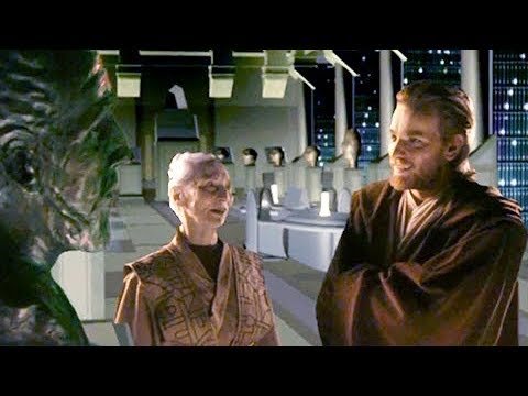 Kenobi Jedi Temple Deleted Scene - Star Wars Episode II Attack of the Clones 1