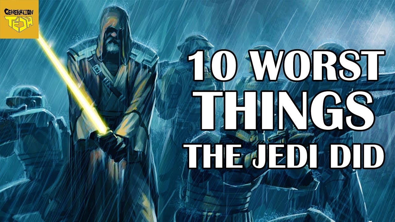 10 Terrible Things the Jedi Order Did 1