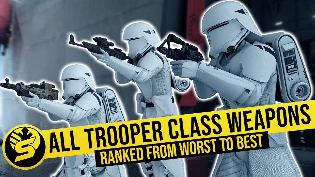 All Weapons Ranked from Worst to Best (2019) | STAR WARS Battlefront II 1