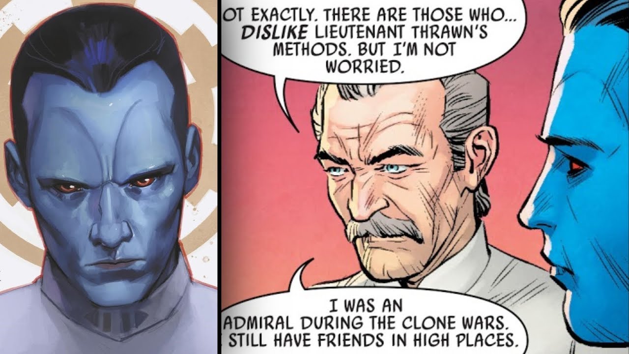 How Wullf Yularen was an Absolute Bro to Thrawn in the Empire [Canon] 1