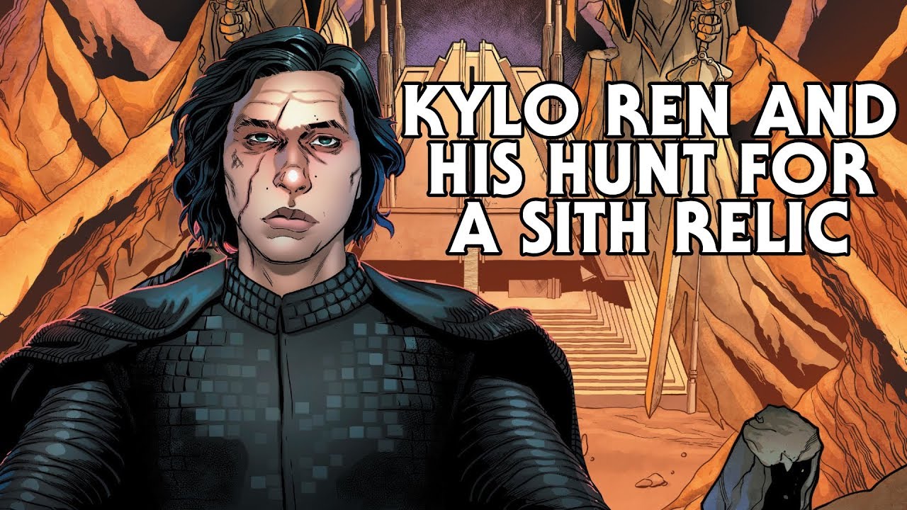 Kylo Ren's Hunt For a Sith Relic on Batuu - Galaxy's Edge Comic Review 1