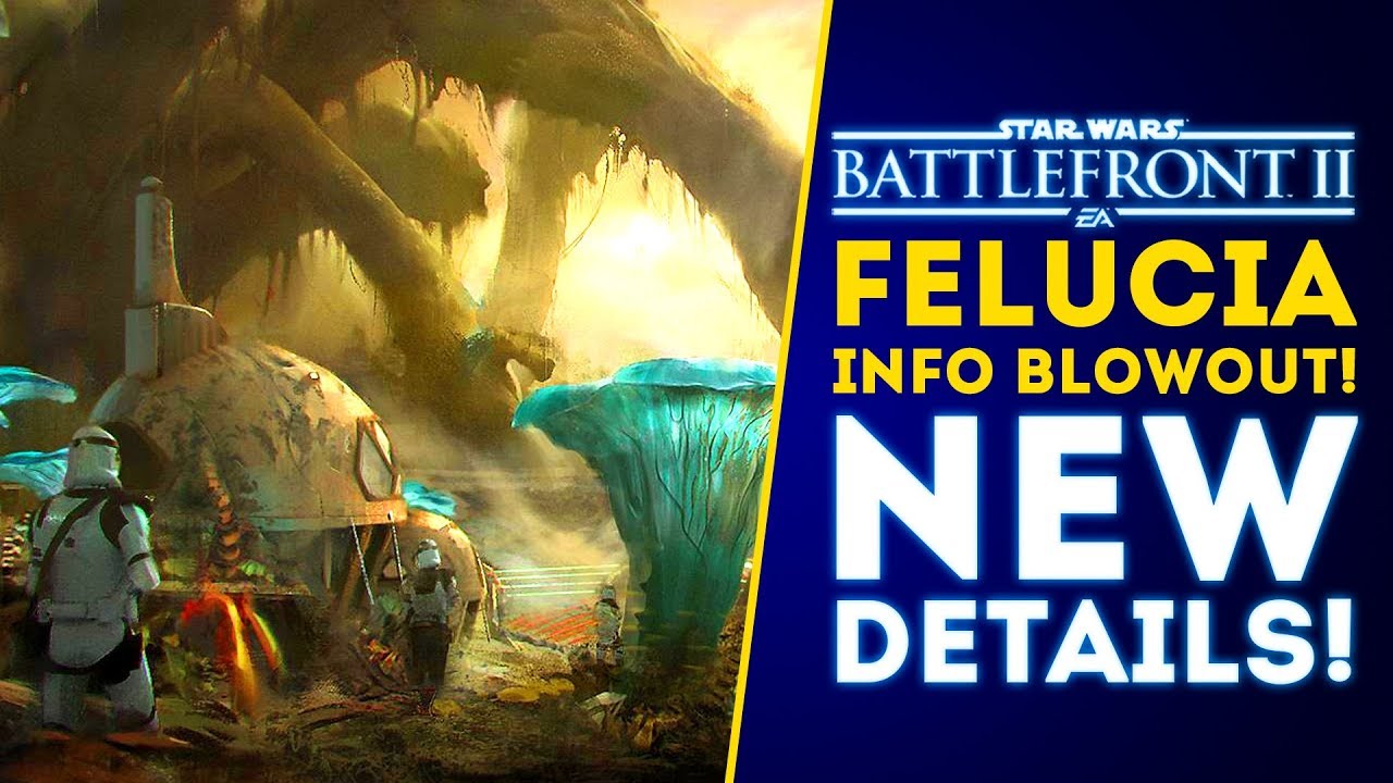 New Details on Felucia! Villages, Sarlacc Pit, Caves! - Star Wars Battlefront II Update 1