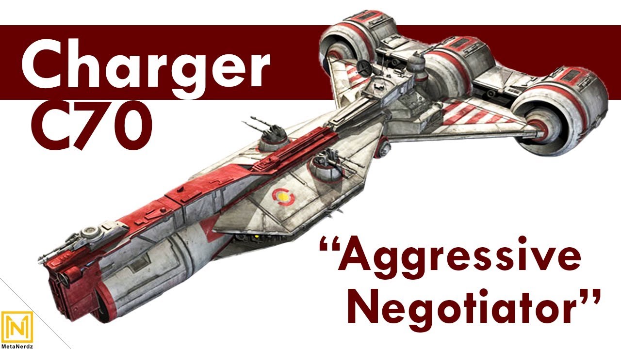 Star Wars Clone Wars Ships| The Day Diplomacy Died: Charger C70 Cruiser 1