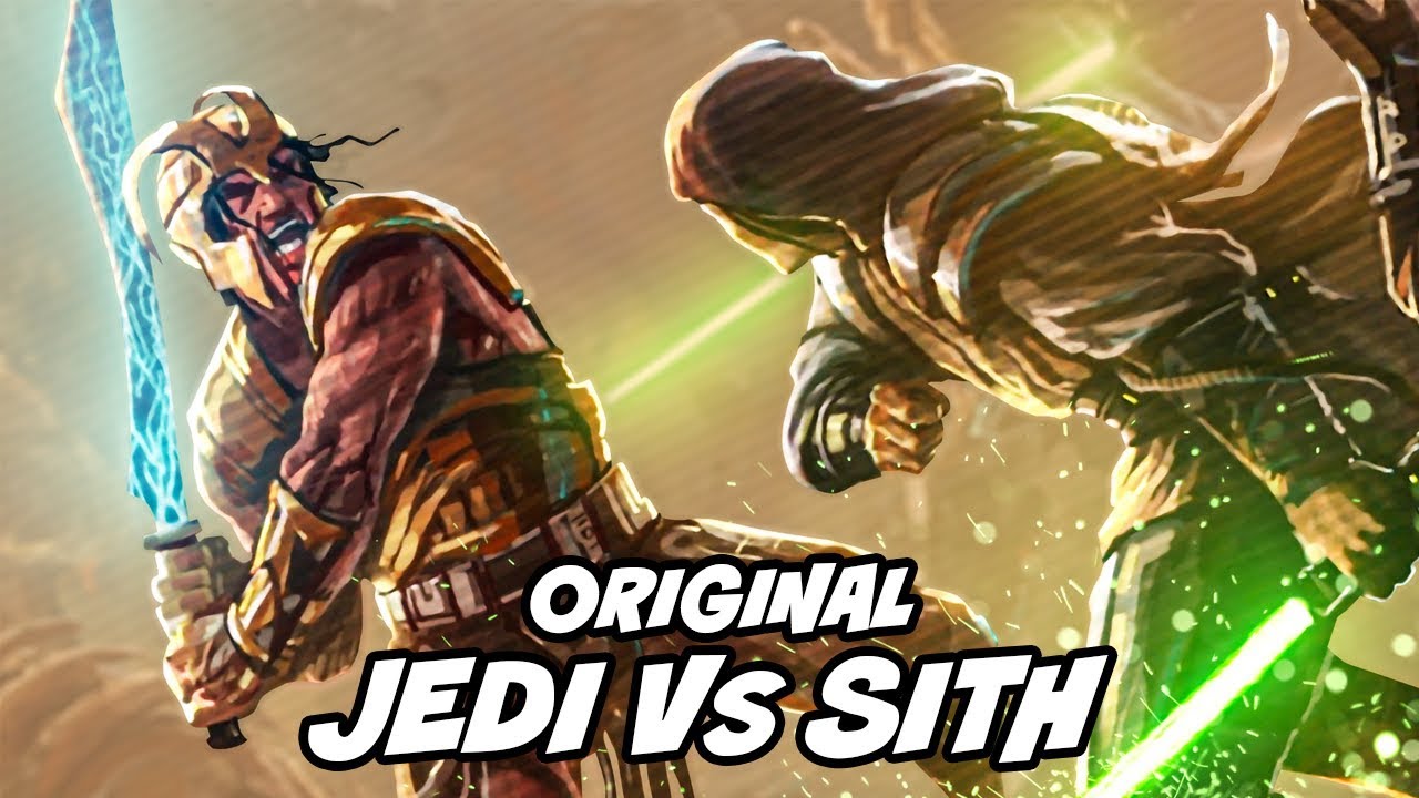 5000 Year ORIGINAL Jedi Vs. Sith War: The Great Hyperspace War - Star Wars 1
