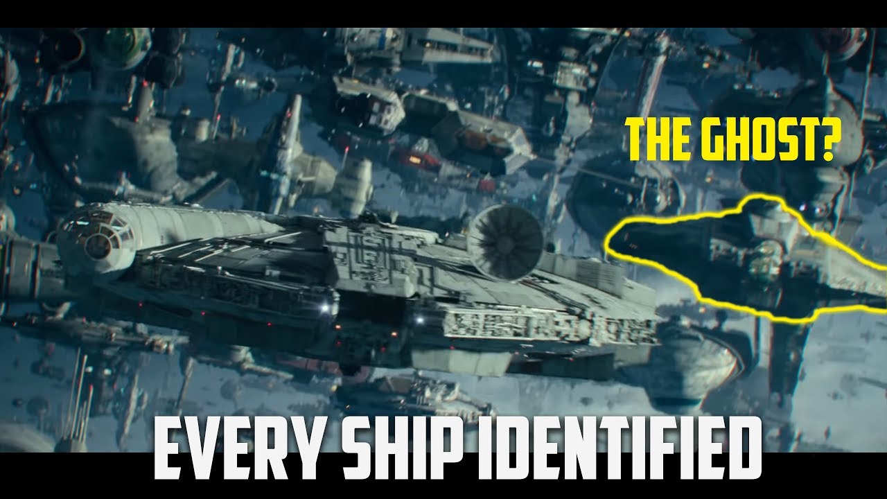 All Ships Explained | Rise of Skywalker Final Trailer 1