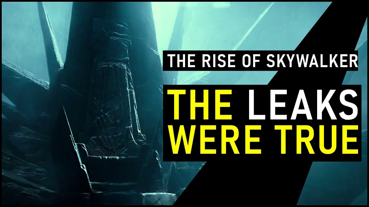 New RISE OF SKYWALKER trailer CONFIRMS Massive Plot Leaks (SPOILERS!!) | 1