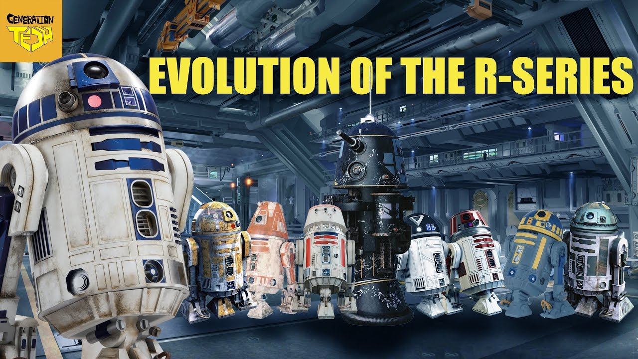 R2D2's Extended Family | EVERY R-SERIES ASTROMECH DROID 1
