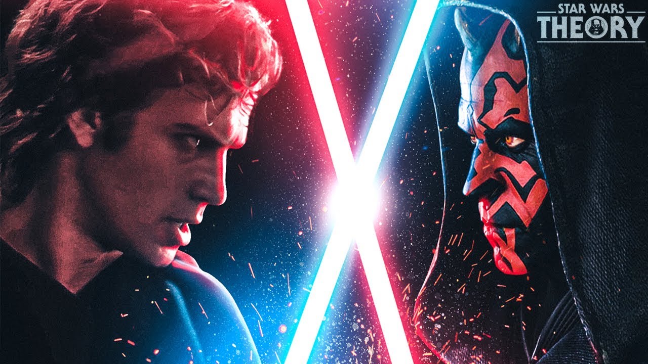 What if Anakin Skywalker Fought Darth Maul? - Star Wars Theory 1