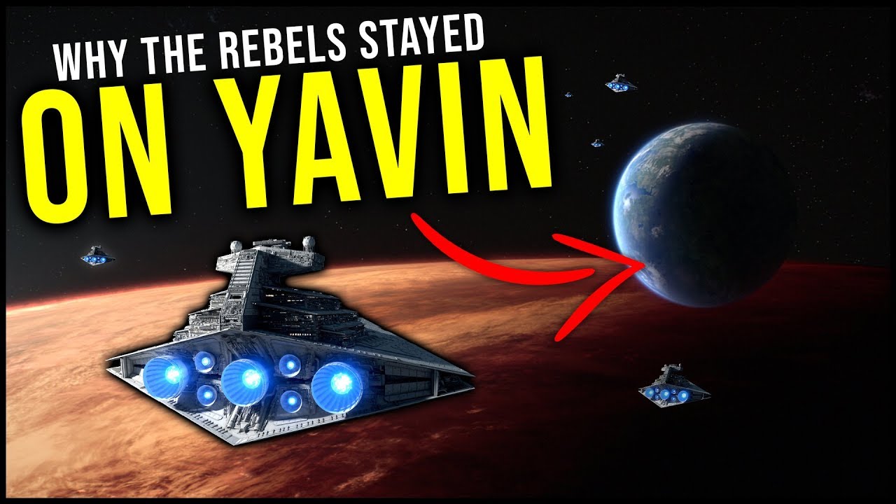 Why the Rebels DIDN'T EVACUATE Yavin after destroying the Death Star 1