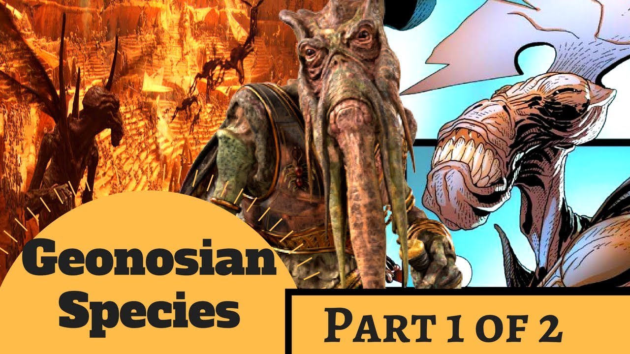 BIOLOGY, CASTE SYSTEM & HISTORY OF... Geonosian Species Lore 1