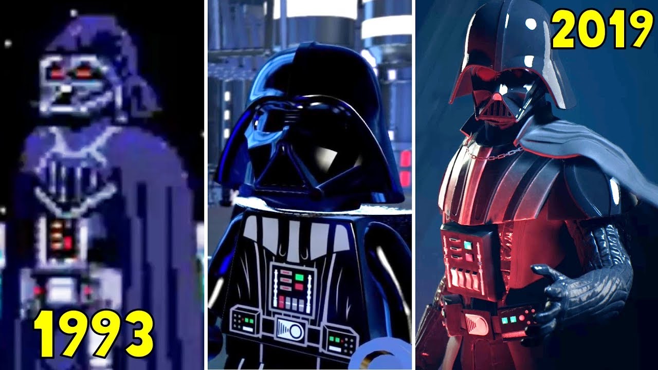 Darth Vader Entrance Scene in Star Wars Games 1993-2019 - Jedi: Fallen Order 1