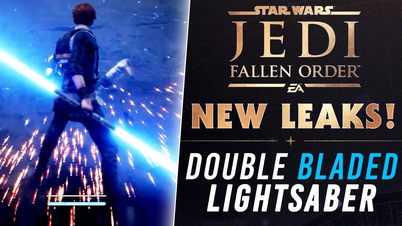 Double-Bladed Lightsaber LEAK & More! | Star Wars Jedi: Fallen Order 1
