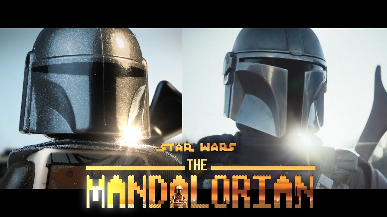 LEGO Star Wars The Mandalorian Official Trailer - Side by side 1