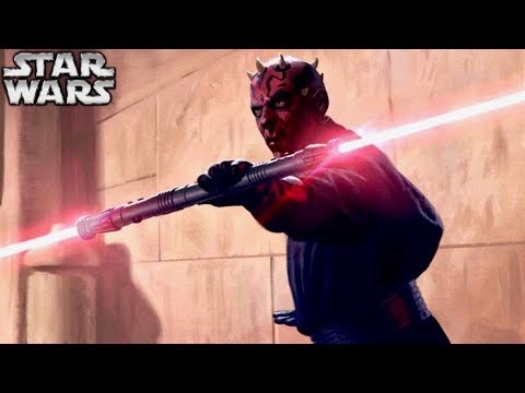 Why Darth Maul Using a Double-Bladed Lightsaber was PERFECT for Sidious! (Legends) 1