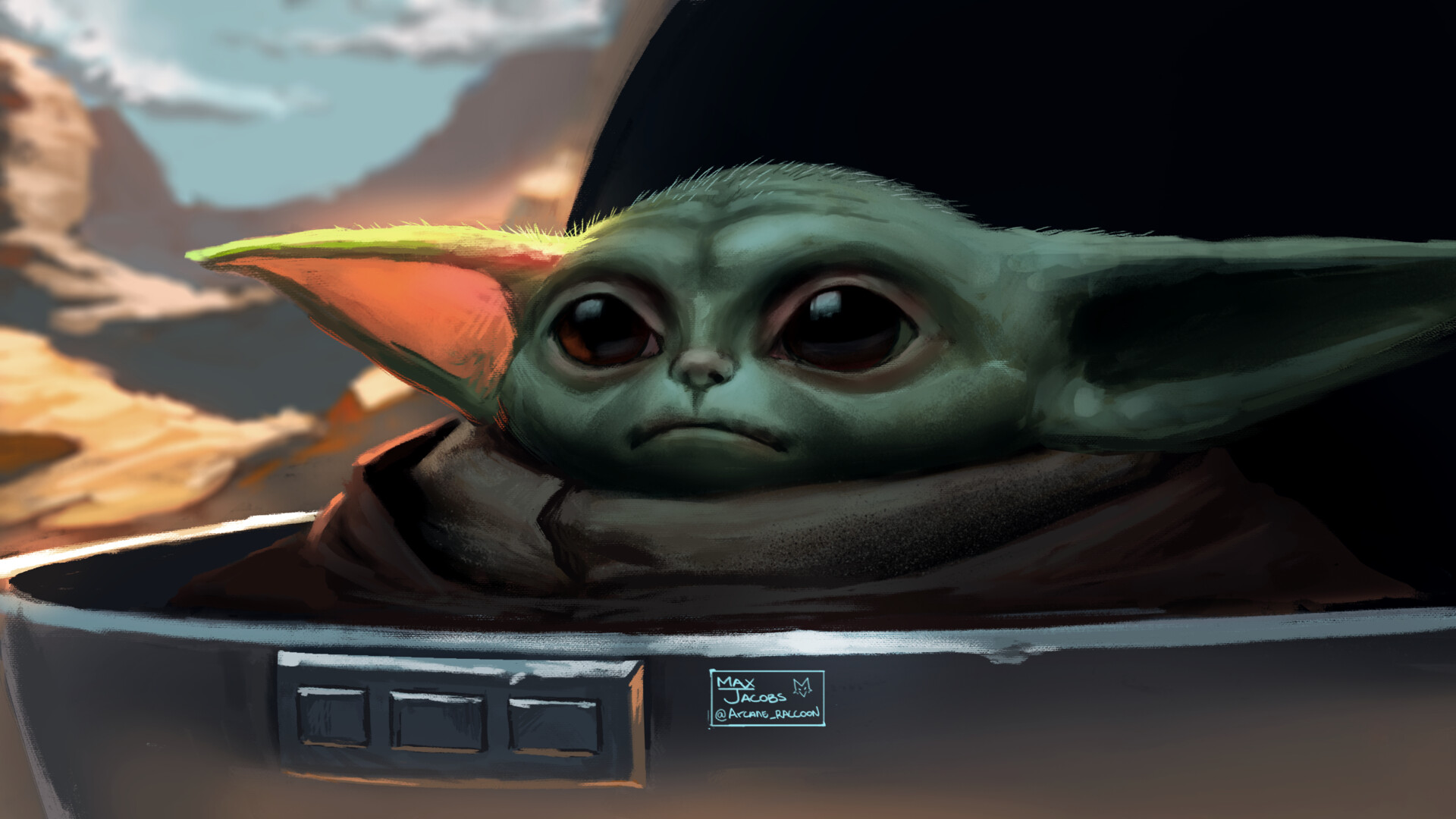 17 Beautiful Baby Yoda Wallpapers