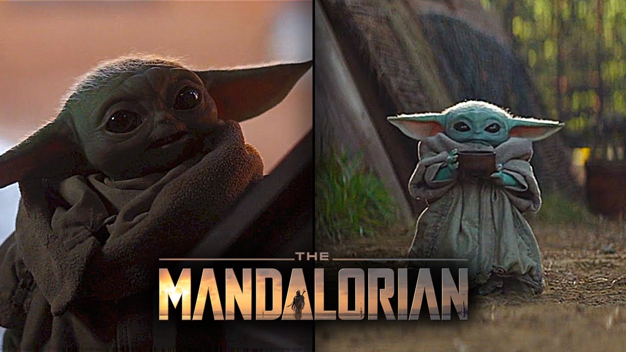 Baby Yoda ALL SCENES - Star Wars The Mandalorian 1