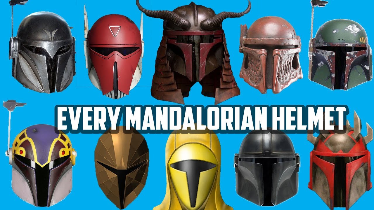 Every Type of Mandalorian Helmet 1