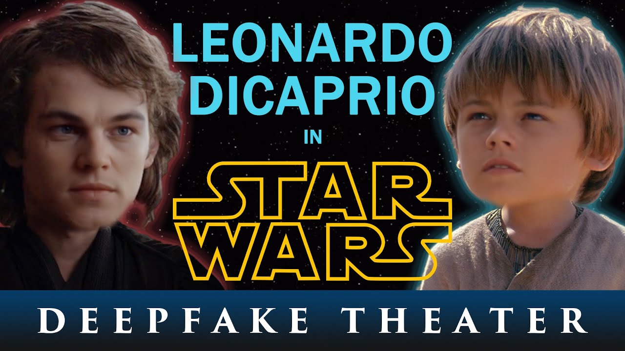 Leonardo DiCaprio as Anakin Skywalker in the Star Wars Saga - Deepfake Theater 1