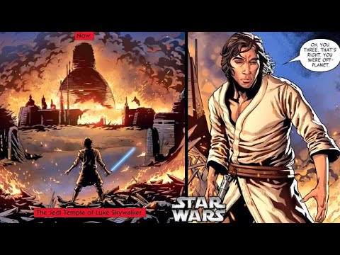 What Happened After Kylo Destroyed Luke’s Jedi Temple! - The Rise of Kylo Ren 1