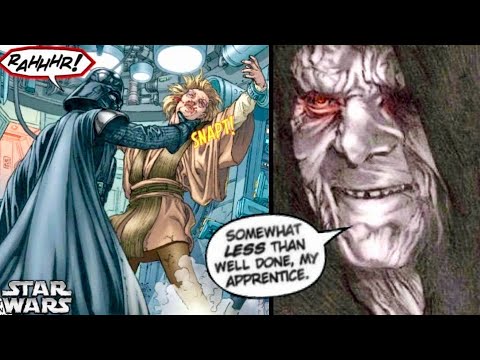 Why Palpatine was angered by Vader Brutally Killing a Jedi 1