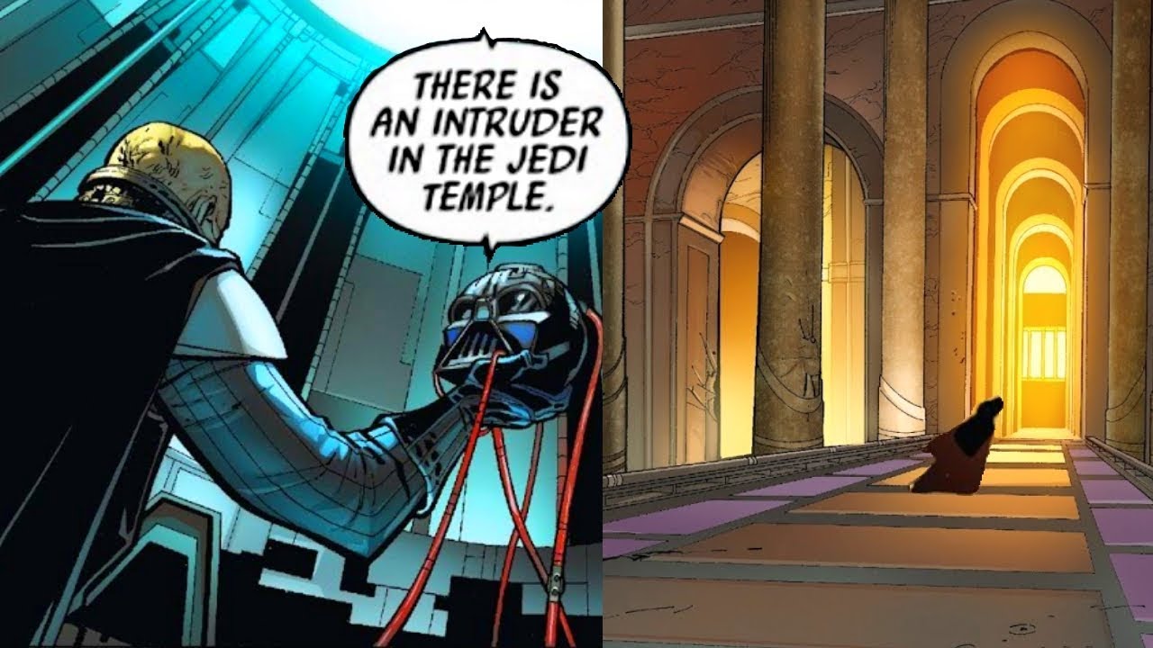 Darth Vader's First Time Back in the Jedi Temple After Order 66 1