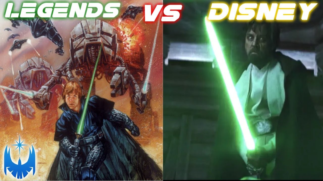 Legends Star Wars VS The Disney Sequel Trilogy - A Contrast! 1