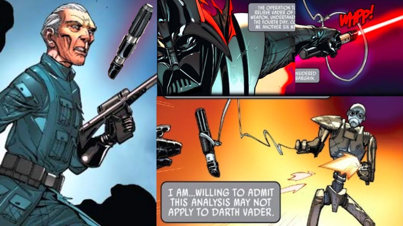When Tarkin Stole Darth Vader's Lightsaber - Star Wars Comics 1