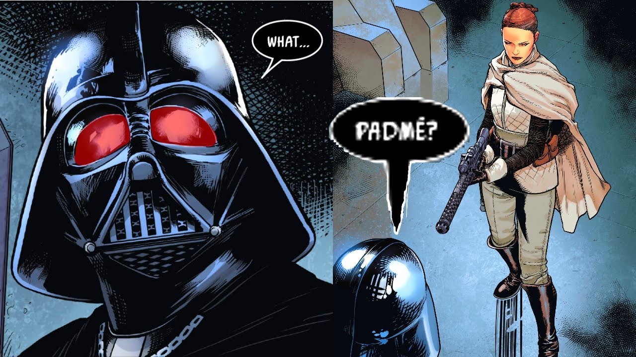 PADME IS BACK AND MEETS WITH DARTH VADER (CANON) 1
