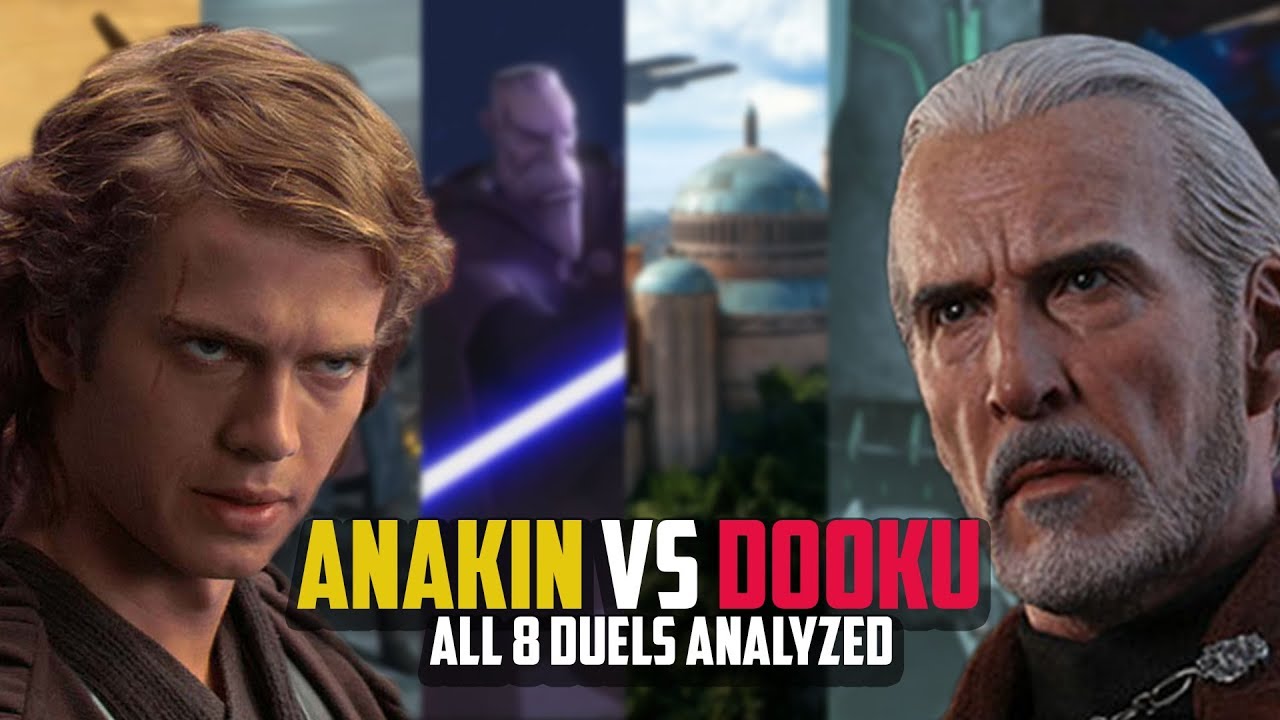 The Evolution of Anakin VS Dooku Lightsaber Duels 1