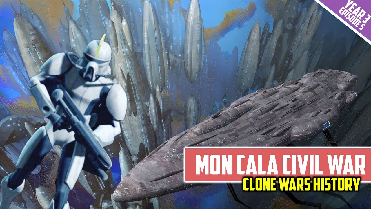 The Mon Calamari - Quarren Civil War | Clone Wars History 1