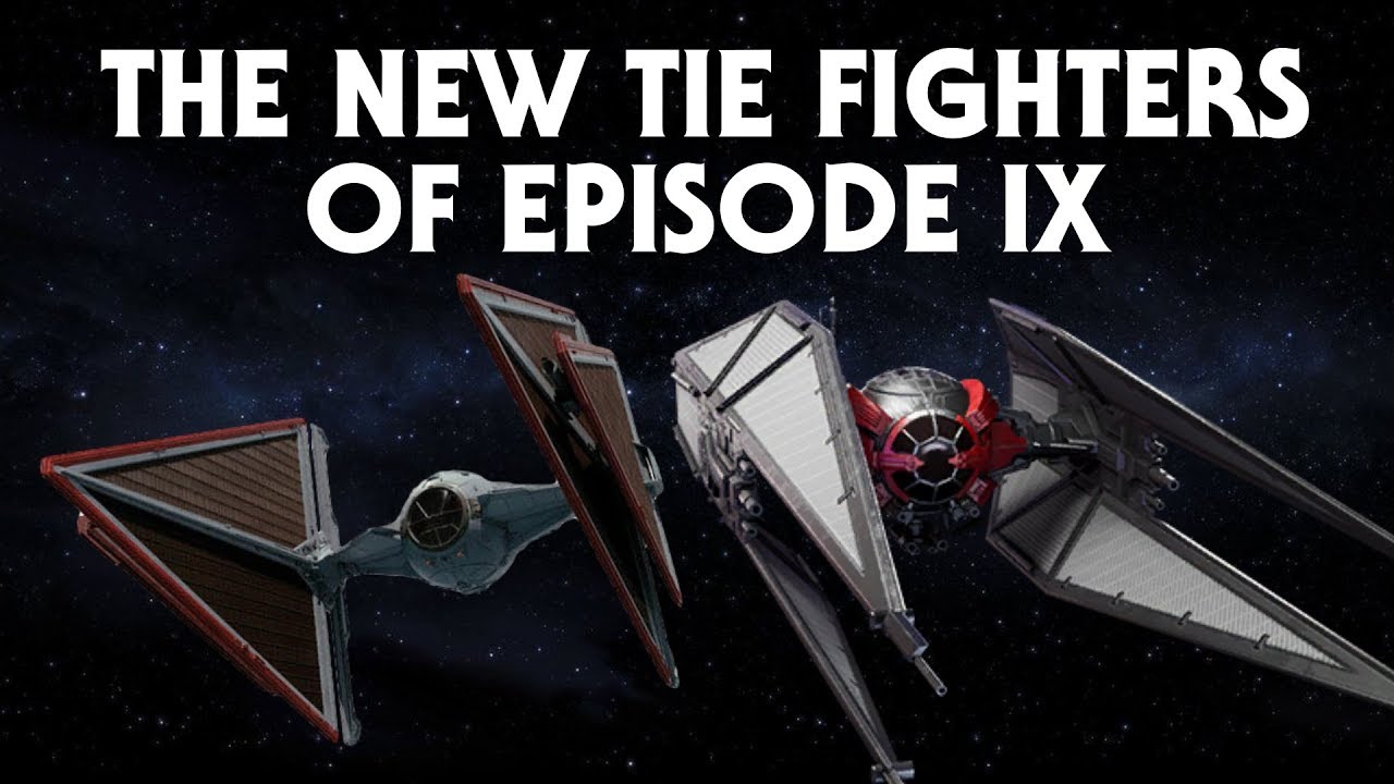 The New TIE Fighters in The Rise of Skywalker 1