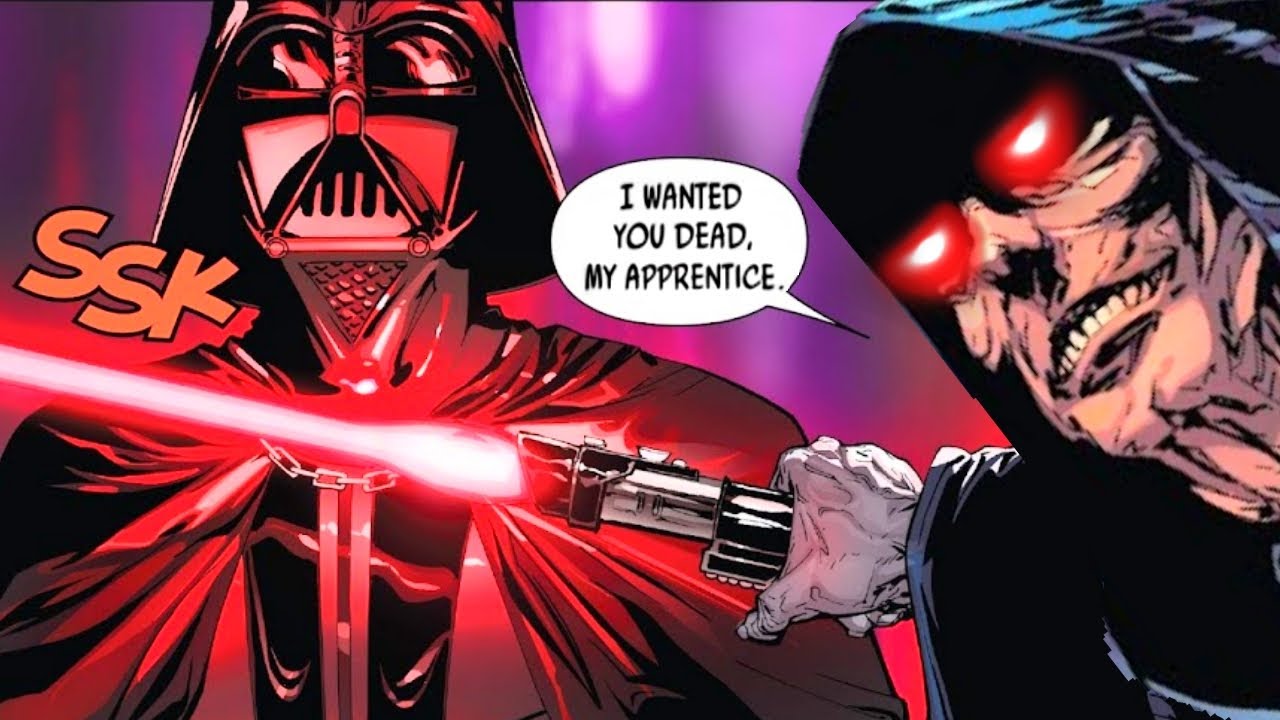 When Darth Sidious Put a Lightsaber to Vader's Throat (Canon) 1